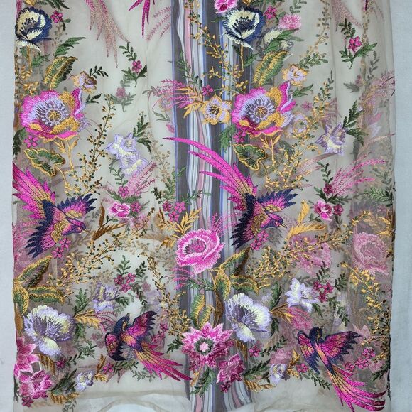 Aratta Jade Embroidered Mesh Duster Size XS - Picture 15 of 16